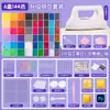 Kit de contas com 264 cores em estoque, pacote completo de materiais, quebra-cabeça DIY 3D com contas de fusão, brinquedo educativo