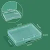 Caja rectangular caja de almacenamiento transparente caja de plástico pp caja para accesorios de ferretería piezas almacenamiento componentes electrónicos caja de embalaje para equipo de pesca