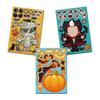 8 pegatinas de personajes de disfraz de Halloween DIY carcasa de teléfono móvil pintura de pared libro de mano decoración de escritorio ins
