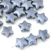 Estrella de Cerámica Estrella de Cinco Puntas Color Crema con Perlas DIY Joyería Hecha a Mano Pulsera Collar Cadena de Teléfono Móvil Accesorios Material