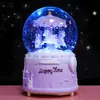 Princesa de Ensueño Kuku Mi Bola de Cristal Caja de Música Giratoria Caja de Música Regalo de Cumpleaños para Niños Niñas Niña Pequeña