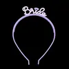 Faixa de Cabeça com Letras BRIDE Faixa de Cabeça com Letras BRIDE BRIDE Coroa de Letras Popular Transfronteiriça Exportação Venda Quente Acessórios de Noiva