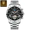 Reloj POEDAGAR nuevo para hombre, moderno y lujoso, reloj mecánico totalmente automático, popular en transmisiones en vivo y plataformas de comercio exterior