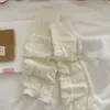 Perneiras de Malha Suxinaimin para Emagrecer Estilo Y2K Cinza Escuro Meias Femininas Meias para Botas Longas Meias Largas