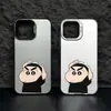 Adecuado para Apple 18Promax Estilo Caricatura de Gama Alta Shin-Chan iPhone Funda Blanda y Dura Personalización UV