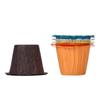 Toppers de Colores para Cupcakes, Rizos, Magdalenas, Soporte para Pastel, Desechables, a Prueba de Aceite