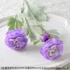 Flor Morada Boda Flor Artificial Estilo Jardín Monet Flor Artificial Arreglo de Piso Flor de Boda Escenario de Ventana Arreglo Floral