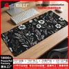 Producto exclusivo transfronterizo para Amazon: Alfombrilla de ratón popular con temática floral y de plantas, tamaño grande, engrosada, bordes sellados, alfombrilla de escritorio para juegos, antideslizante de goma
