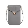 Nueva Bolsa para Teléfono con Pantalla Táctil para Niña Cremallera Bolso Pequeño de Moda Billetera Multifuncional para Monedas Portatarjetas Múltiples Bolsa Pequeña