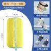 Bolsa específica para lavar zapatos en lavadora, un accesorio para lavar zapatos para personas perezosas, previene la deformación, protege los zapatos durante el lavado y viene con un cepillo para zapatos engrosado para lavar calcetines en máquina