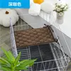 Esterilla para Mascotas Gato Terciopelo de Cristal Otoño e Invierno Cálida Plataforma Especial para Jaula de Gato Esterilla para Gato Nido para Dormir Gato Esterilla para Dormir Perro