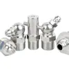 Niple de Engrase de Acero Inoxidable 304 Estándar Nacional Boquilla Lubricadora Recta Curva Conector de Boquilla Lubricadora Accesorios para Pistola de Grasa Boquilla M8M10