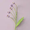 Rama de flor de lirio del valle adorable hecha a mano a ganchillo 4 5 cabezas producto terminado para enviar a maestro amante mejor amigo simboliza feliz regreso