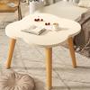Mesa Pequena Quarto Chão Mesa de Centro 2024 Novo Apartamento Pequeno Criativa Mesa de Janela de Canto Luxo Leve Mesa Redonda Pequena Mesa de Chá de Varanda