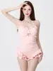 Nuevo Traje de Baño Triangular de una Pieza para Mujer 2026, Cubre Vientre y Adelgazante, Traje de Baño para Vacaciones en la Playa y Aguas Termales [Disponible para Dropshipping]