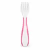 Tenedor y Cuchara de Entrenamiento para Niños Alimento Complementario para Bebés Mango Curvo Set de Cuchara y Tenedor para Comer Solo Vajilla para Bebés y Niños Pequeños En Stock Venta al Por Mayor