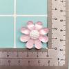 Accesorios de Resina de Girasol y Margarita Transparentes Imitación Cuerda para el Cabello DIY Pinza para el Cabello Carcasa de Teléfono Móvil Joyería Taza de Agua Pegatina para Refrigerador