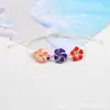 Pulseira de Flor Fofa Puramente Tecida à Mão para Namorada, Presente de Aniversário, Pulseira Tecida à Mão, Argila Macia Feita à Mão