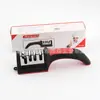 Afilador de Tubos Portátil Transfronterizo Rápido de Tres y Cuatro Etapas Piedra de Afilar Blanca Hogar Cuchillo de Cocina Cuchillo Tijeras Barra Afiladora