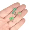 Pendente de Gota de Óleo de Palmeira Coqueiro Mais Vendido Transfronteiriço Acessórios de Joias de Liga DIY Pingente de Chave Pulseira Colar