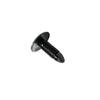 Estante directo de fábrica remache de púas hebilla fija de nylon para techo remache de árbol de Navidad de plástico negro GL555