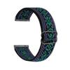 Para Fitbit Versa3/4 Metal Head Nylon Watch Band Sense stretch band Versa2 Jacquard Strap