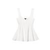 Top Redondo Elástico Estilo Saia Curta Transfronteiriça Z 5584150 Calça Flare Elástica de Cintura Alta Simples 5584191