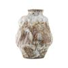 Maceta Grande de Barro Retro Shumen Jarrón Cerámico Asimétrico Diseño de Nicho Adornos para Arreglo Floral de Sala de Estar B&B