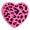 Contas Coração Criativas para o Dia dos Namorados Transfronteiriças Patch de Cola Macia de PVC Acessórios para Caneta Esferográfica Caneta com Contas Contas Foco