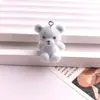 Chaveiro Pingente de Bolsa Acessórios DIY Urso de Pelúcia Desenho Animado Animal Fofo Atacado