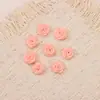 1Cm1.5Cm Decoración Floral Flor de Rosa de Cinco Puntas Hecha a Mano Cinta Flor Pequeña de Rosa en Stock Flor Decorativa Mini DIY