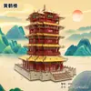 Puzzle de Madera 3D de Gran Venta Modelo de Edificio Antiguo Juguete Educativo de Ensamblaje Manual Adorno para Puestos Callejeros