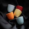 Cor vidrada Jade Mud Fragrância Copo Pequeno Sólido Cor Chá Xícara de Degustação de Chá Copo Único Copo Doméstico Xícara de Chá Cerâmica Kung Fu Tea Set