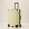 Maleta con Marco de Aluminio para Hombres y Mujeres, Maletas de Viaje de 20 pulgadas para Viajes de Negocios, Maleta con Ruedas Universales y Contraseña, Maleta Ligera