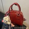 Bolsa Retrô de Alta Qualidade Feminina 2025 Nova Simples de Trabalho Bolsa Travesseiro Primavera e Verão Elegante Casual Transversal Bolsa de Mão
