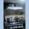 Coifa Comercial de Aço Inoxidável para Restaurantes Pequenos, Uso Doméstico, Fogões Tradicionais Rurais, Fogões a Lenha, Coifa de Alta Potência para Cozinha