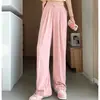 Calça Formal Feminina de Cintura Alta e Corte Slim para Primavera e Outono, Calça de Barra Reta Tendência para um Look Elegante e Profissional