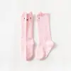Calcetines para niños primavera y otoño punto de dibujos animados calcetines para bebé algodón recién nacido hasta la pantorrilla hasta la rodilla calcetines para bebé antideslizantes