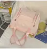 Mochila Escolar Borboleta de Alta Qualidade Estilo Coreano para Alunas do Ensino Fundamental Anos 3 a 6, Mochila de Grande Capacidade para Alunos do Ensino Fundamental II e Médio