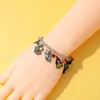 Pulsera con Dijes de Personajes de Película de Dibujos Animados Calientes Transfronterizos DSN Blancanieves Joyería de Aleación de Zinc Venta al por Mayor