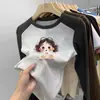 Ropa interior básica para niñas Otoño e Invierno 2026 Nuevo estilo Camiseta de manga larga de forro polar térmico para niños Bloque de color cálido Top casual para niña pequeña