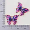 Pendente de Borboleta com Gotejamento de Óleo Estilo Cartoon Coreano DIY Colar Brincos Pulseira Pingentes Acessórios de Joias Materiais Venda Quente Transfronteiriça
