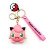 Chaveiro Pingente Pato Pokemon Cola Macia PVC Pikachu Desenho Animado Pokemon Chaveiro de Bolsa