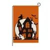 Bandera de Jardín Transfronteriza para Patio Bandera de Jardín para Diseñar Bandera Decorativa de Halloween para Vacaciones al Aire Libre Camping