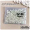 Dawang Fan Diamante Solto Diamante Solto Ss3Ss4 Fantasia Pequeno Diamante Redondo Sapatilhas Parte de Baixo Strass DIY Fan Diamond Nail Art Joias