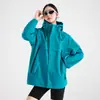 Nueva Chaqueta Exterior para Hombre y Mujer Primavera 2026, Chaqueta con Capucha, Impermeable y Cortavientos de una Sola Capa, Ropa para Montañismo