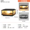 Iluminación para Decoración del Hogar Zhongshan Lámpara de Columna de Jardín de Aluminio Solar para Patio Nuevo Estilo Chino Lámpara Solar para Exteriores de Valla