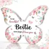 Transfronterizo Nuevo Creativo Mariposa Creativo Inglés Día de la Madre Mariposa Regalo Sorpresa para Mamá Acrílico de Escritorio