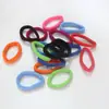 Anillo para la cabeza de seda de baja elasticidad tejido de 5.5 pulgadas, anillo de toalla sin costuras de poliéster, anillo para el cabello de hotel, accesorios para el cabello transfronterizos al por mayor