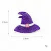 Presilhas de cabelo de Halloween, designs de abóbora e fantasma de desenho animado, acessórios de cabelo fofos para meninas e crianças, presilhas laterais, presilhas pequenas e enfeites de cabelo